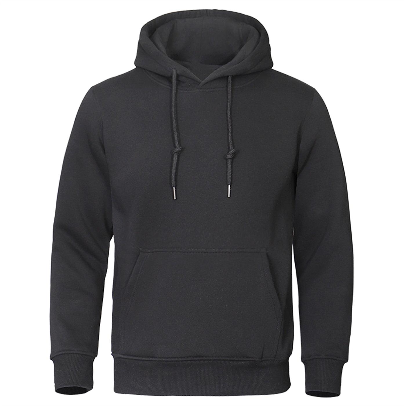 Warm Mens Sweatshirt Hoodie