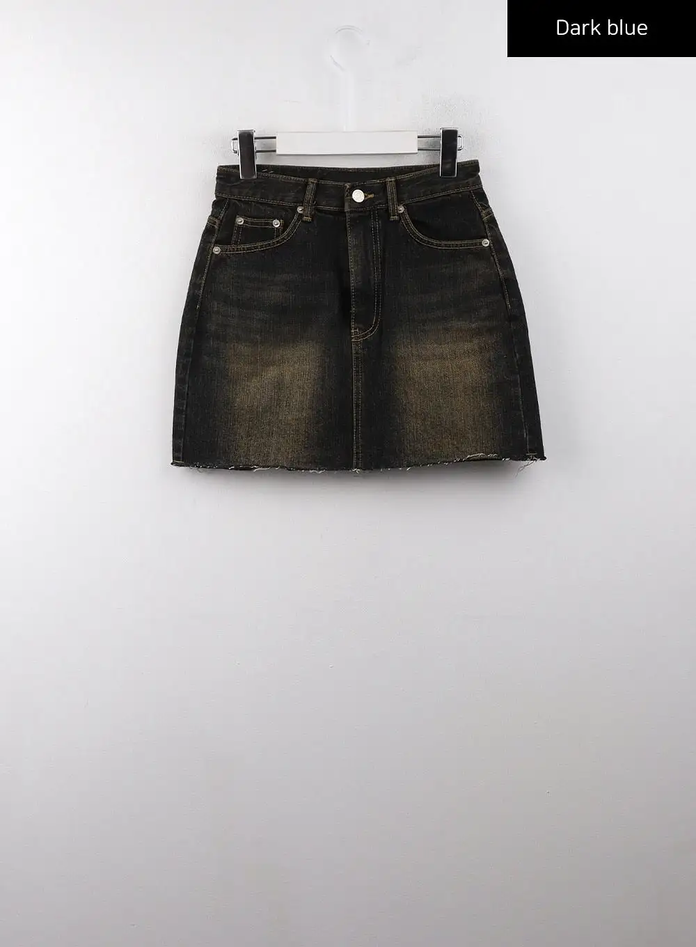 Washed Denim Mini Skirt CJ404