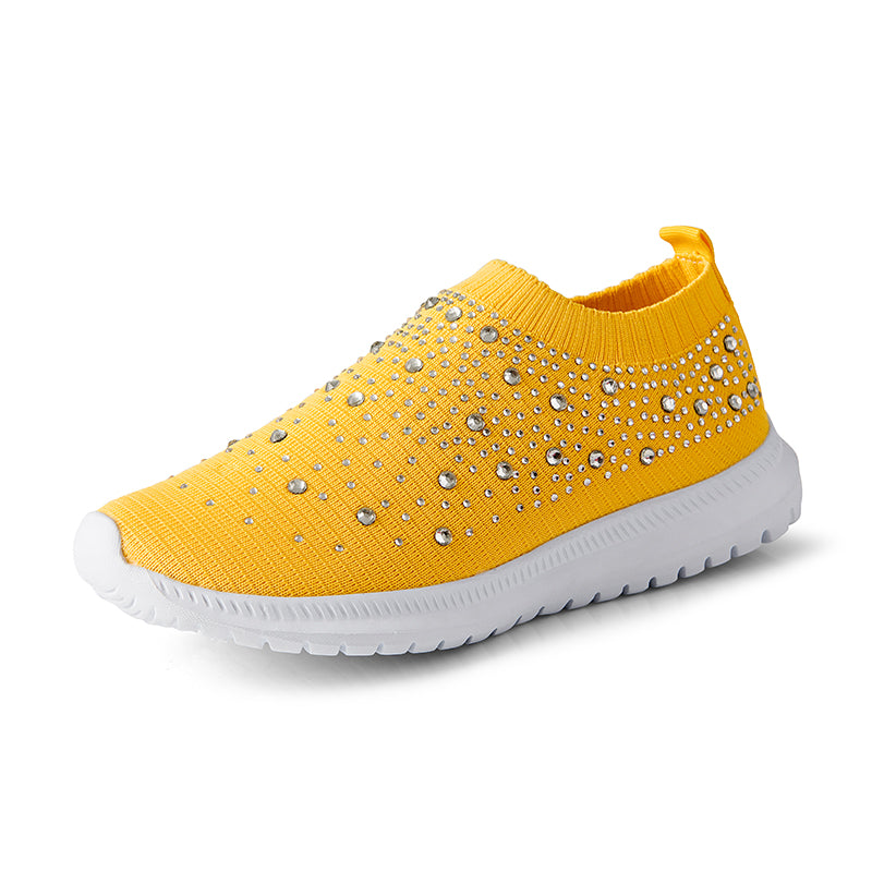 Women's Rhinestone Slip-on Shoes