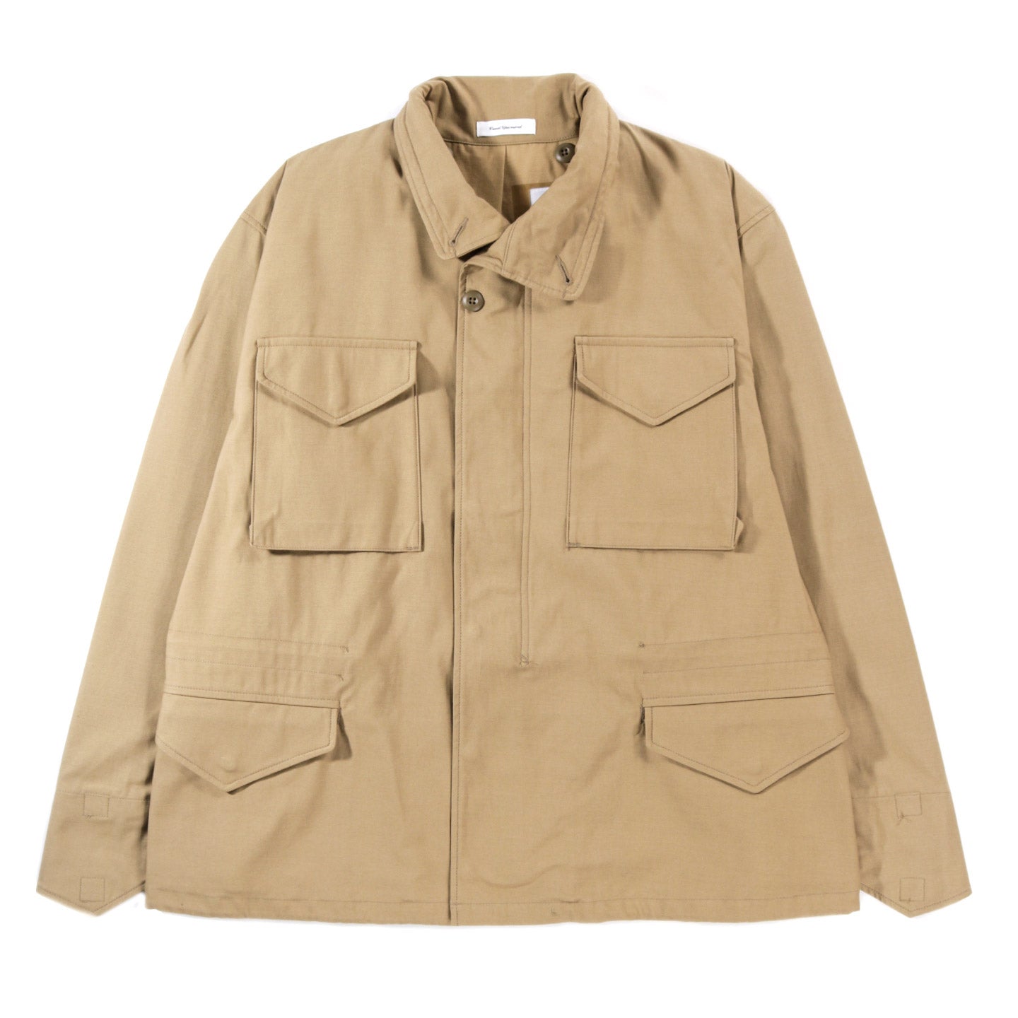 WTAPS MILL 65 JACKET BEIGE NYCO SATIN CORDURA