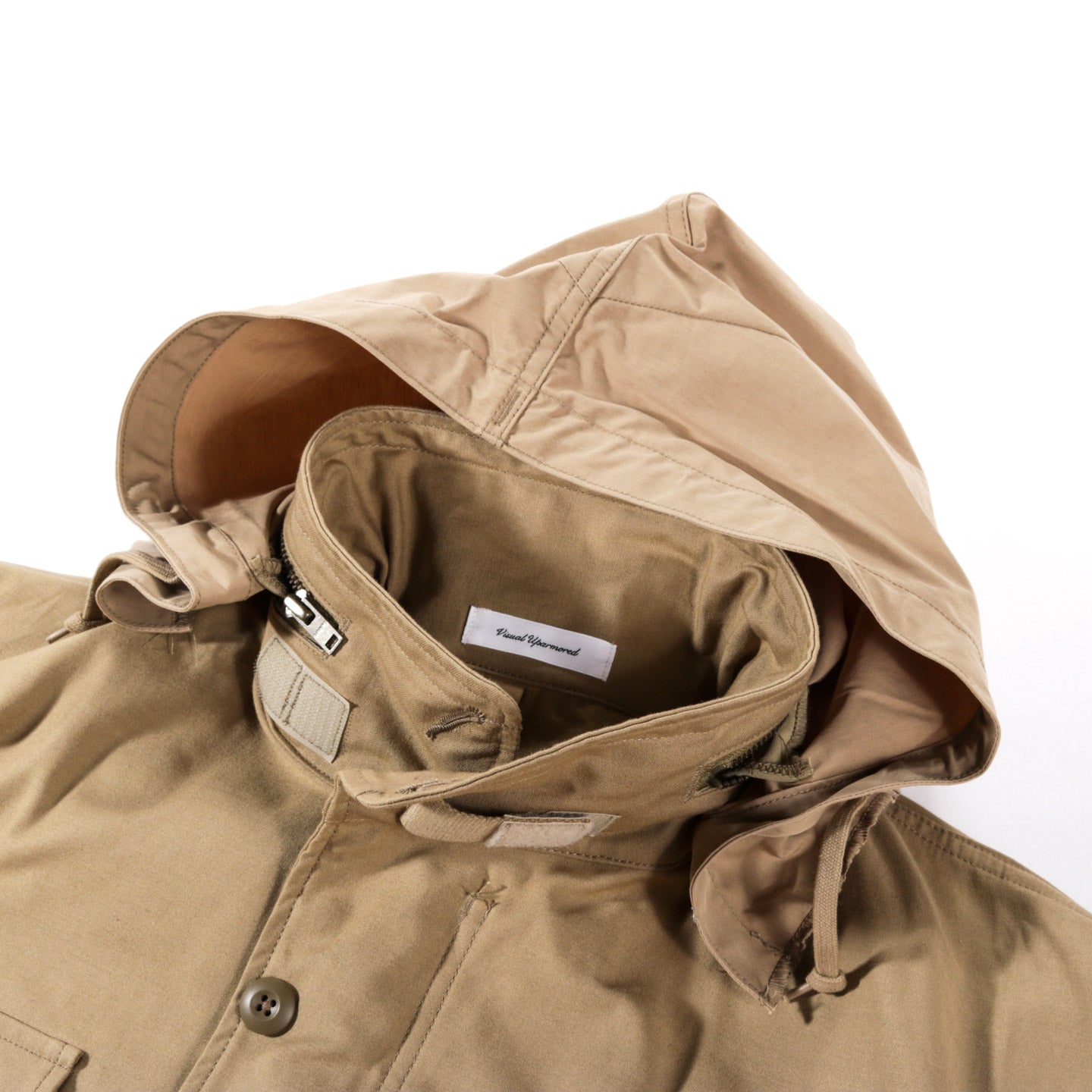 WTAPS MILL 65 JACKET BEIGE NYCO SATIN CORDURA